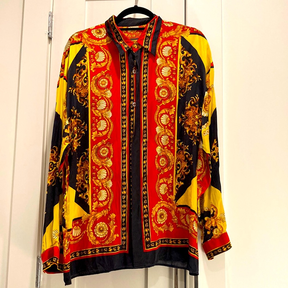 Vintage Silk Barocco Shirt